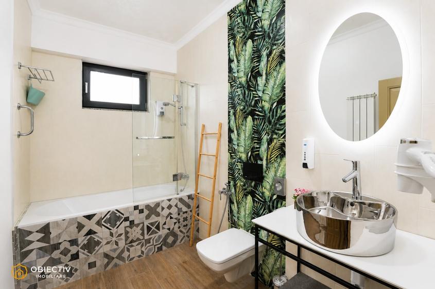 Apartament cu 2 camere semidecomandat, mobilat în Calea Romanului