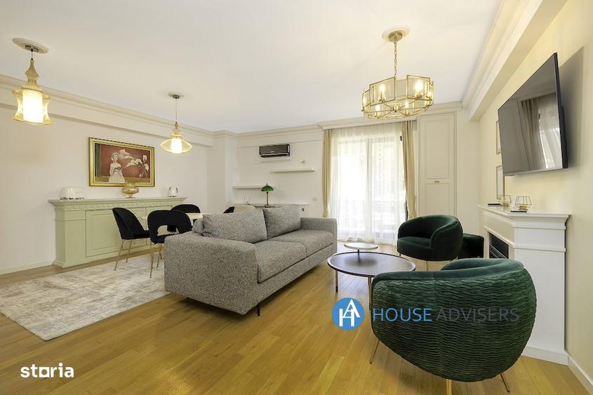 Apartament cu 2 camere, mobilat în Cișmigiu