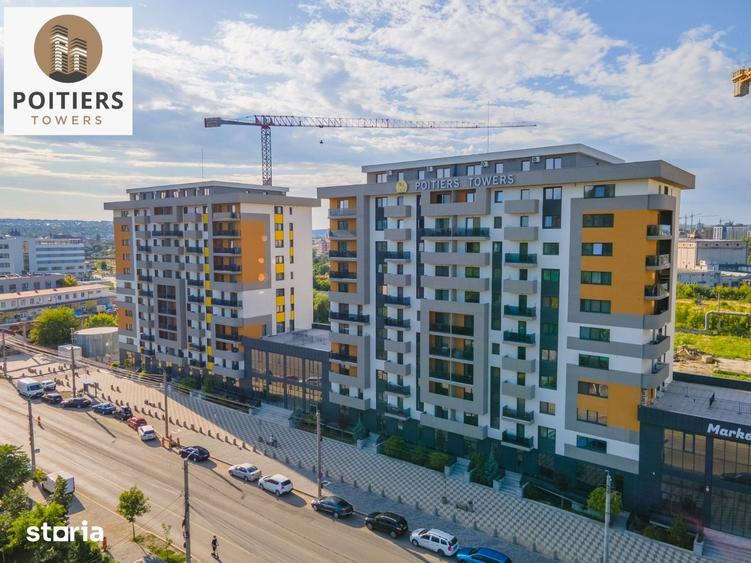 Spa?iu comercial de inchiriat in Poitiers Towers 825 mp utili! - 2