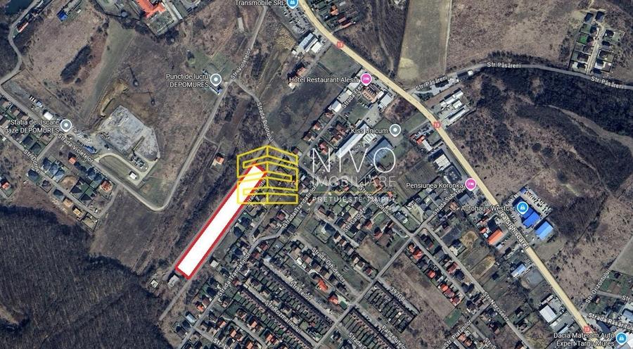 Teren Construcții intravilan de 472 mp, în Corunca