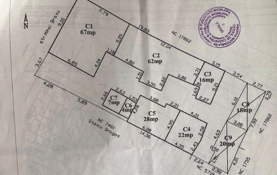 Casă individuală cu 5 camere cu Canalizare în Central