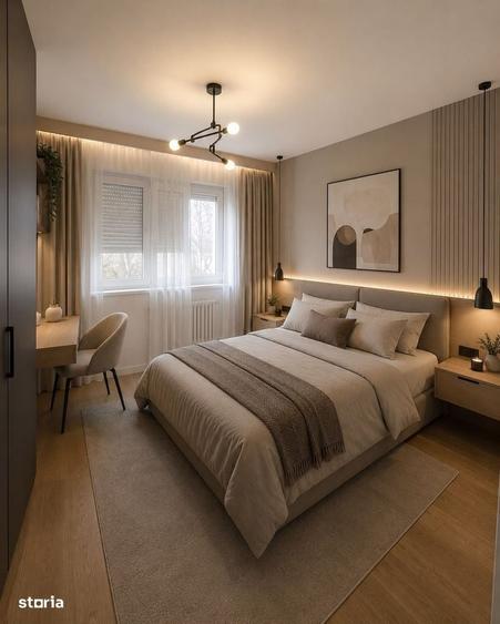 Apartament cu 2 camere decomandat în Dorobanți