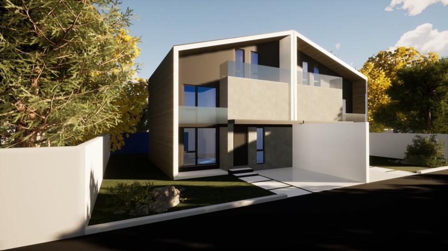 Duplex cu 5 camere cu Canalizare în Pipera