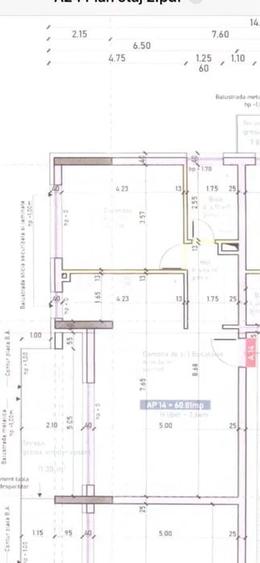 Apartament semifinsat de vanzare 60 mp zona Marasti Dionisei Roman - 7