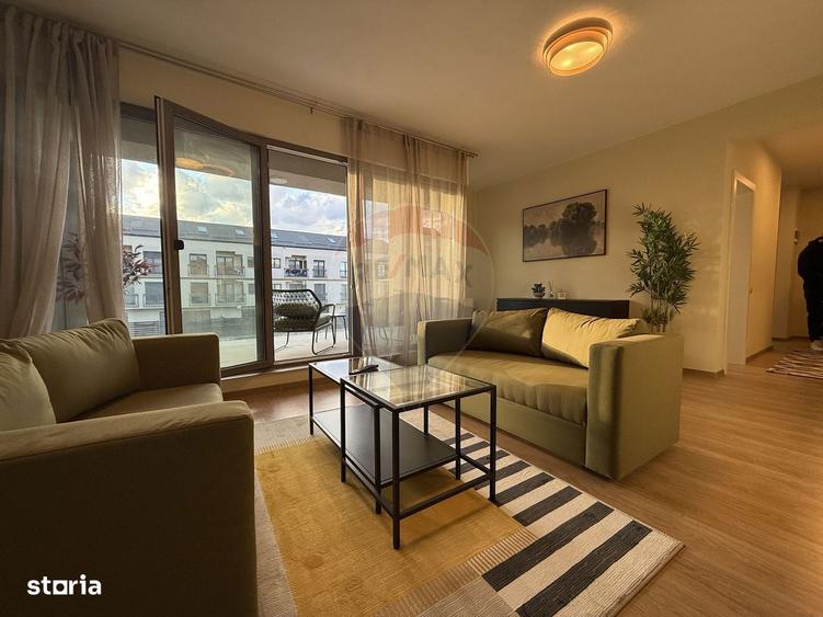 Apartament cu 2 camere decomandat, mobilat în Borhanci