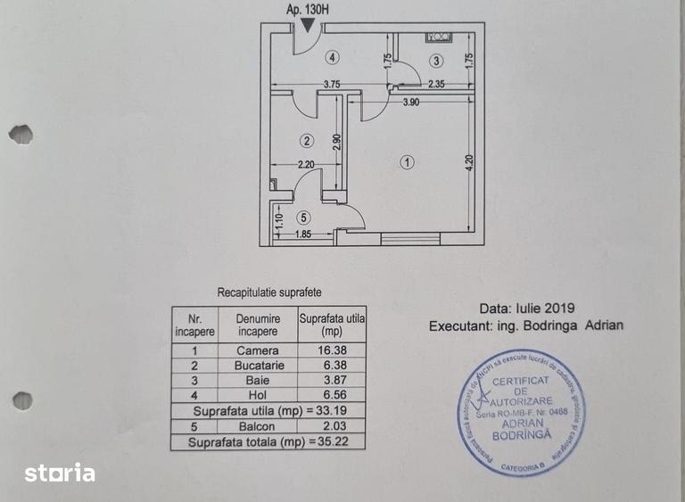 Garsoniera | Exigent Plaza Residence Lujerului | Metrou | Mobilat | Ut - 3