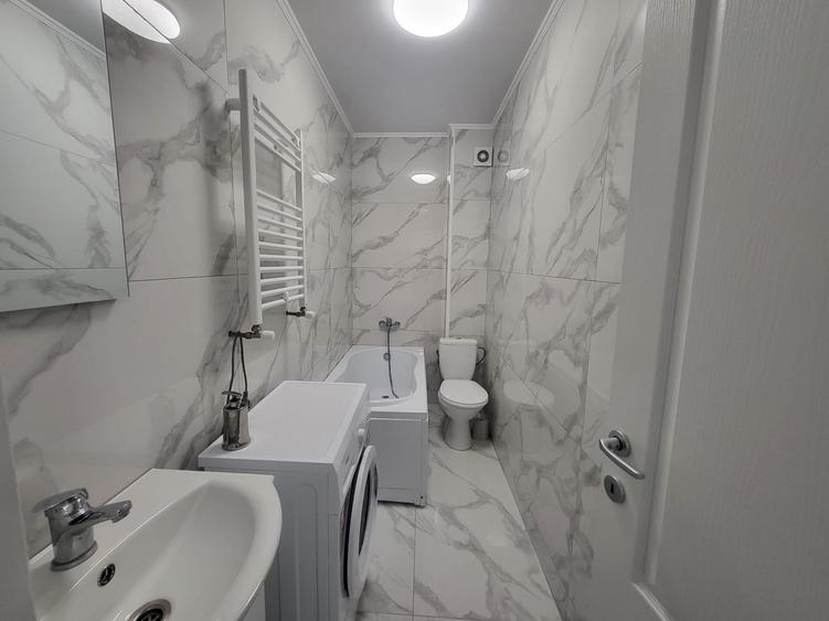 Apartament cu 2 camere semidecomandat, mobilat în Lunca Cetățuii