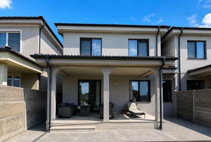 Duplex cu 5 camere cu Canalizare în Moșnița Nouă