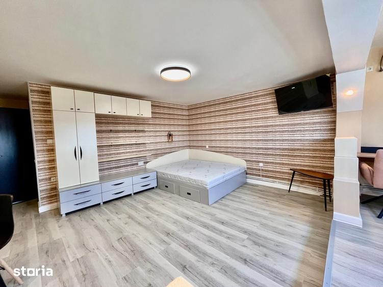 Apartament de inchiriat, o camera, Open space, 42 mp, Nicolina - 9