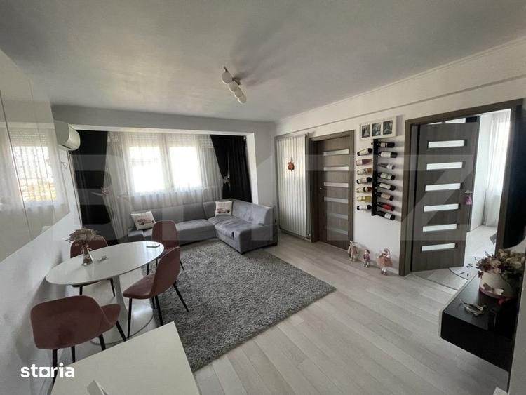 Apartament cu 3 camere decomandat în Nufărul