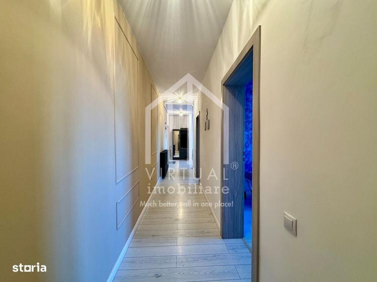 Apartament cu 3 camere decomandat în Central