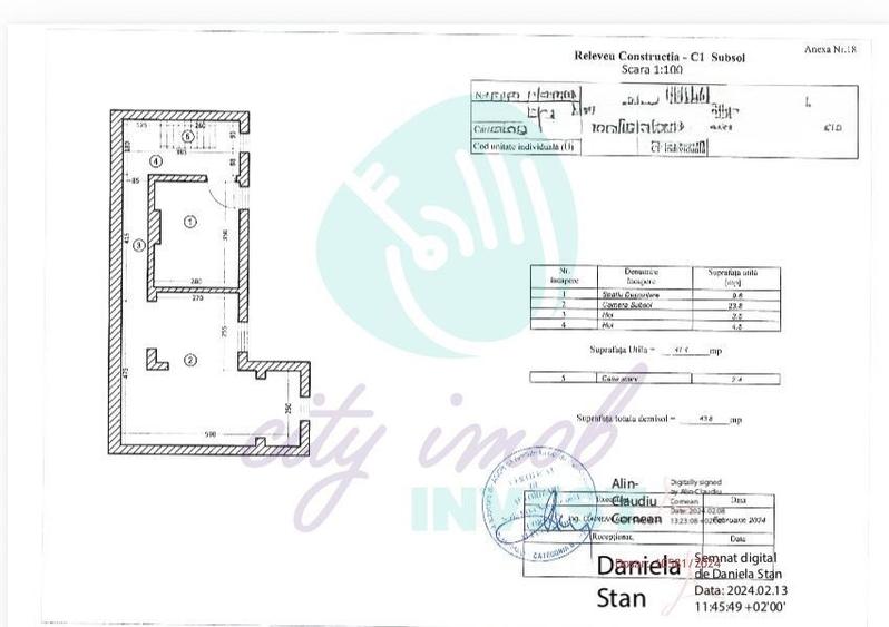 Casă individuală cu 4 camere cu Canalizare în Eminescu