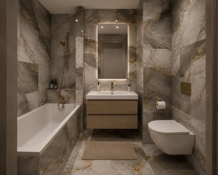 Apartament cu 3 camere decomandat în Chiajna