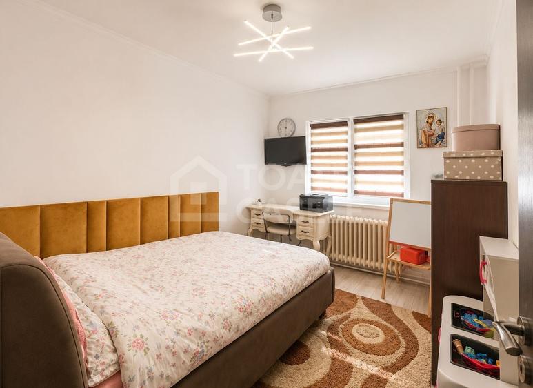 Apartament cu 3 camere decomandat, mobilat în Mărăști