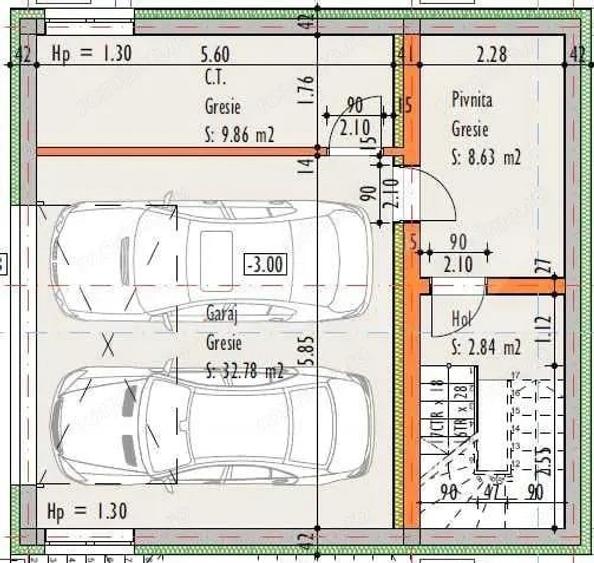 Casă cu Teren 560 Mp în Dezmir