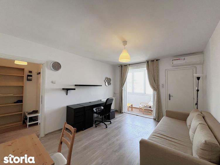 Apartament cu 2 camere semidecomandat, mobilat în Cișmigiu