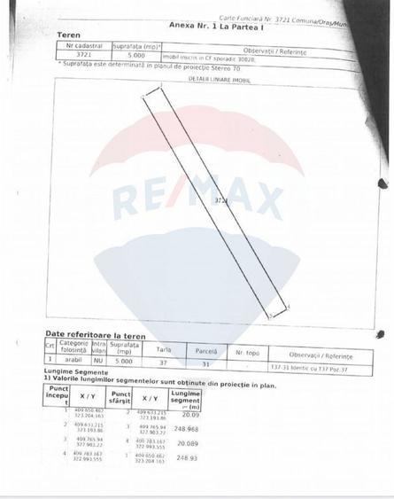 Teren de 56700 mp, în Mischii