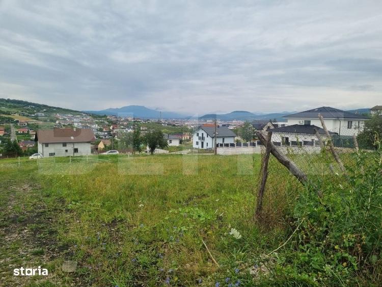 Teren 700 mp cu priveliste spre oras, disponibil si parcelat, Bistrita - 9