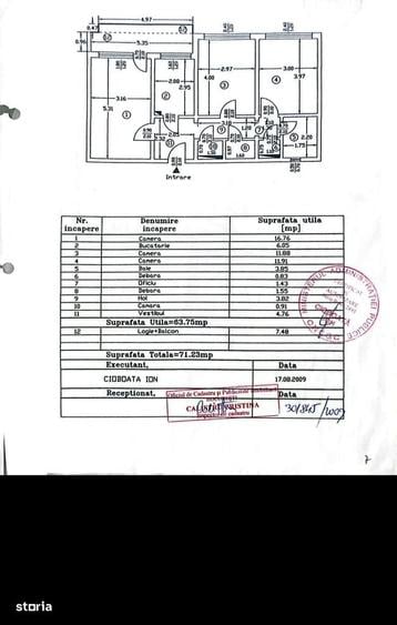 Apartament 3 Camere -Bloc reabilitat- Gorjului - Metrou - Comision 0! - 1