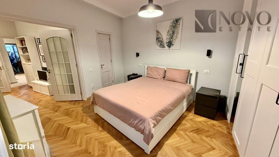 Apartament cu 2 camere semidecomandat, mobilat în Calea Victoriei