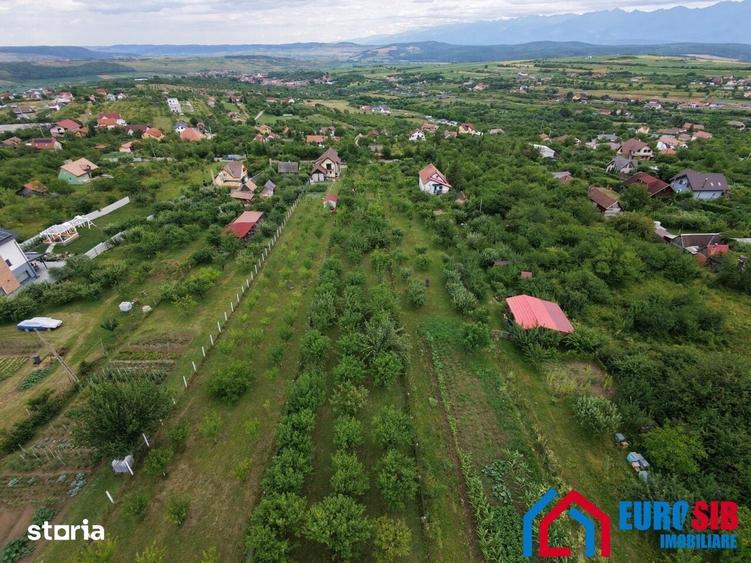 Teren de 1000 mp, în Roșia