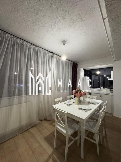Apartament cu 3 camere semidecomandat, mobilat în Mihai Viteazul