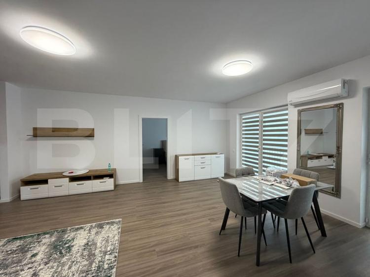 Apartament cu 2 camere semidecomandat, mobilat în Florești