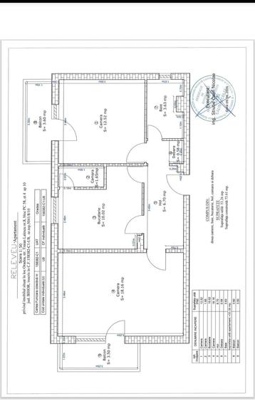 Apartament cu 2 camere decomandat în Rogerius