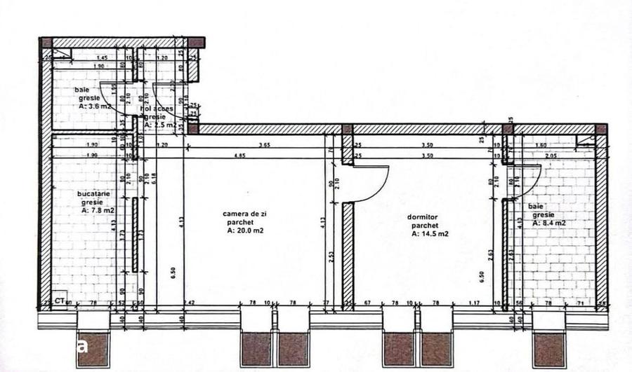 Apartament de 2 camere, 57 mp, 2 bai, parcare, zona Porii - 2