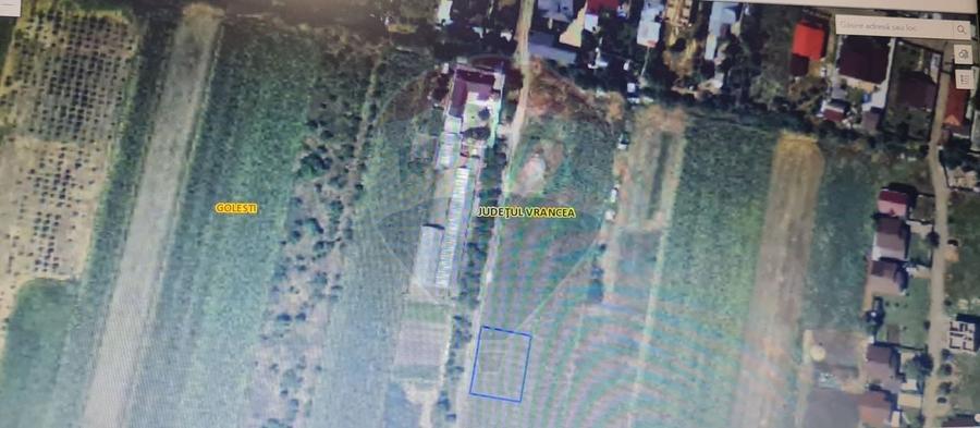 Teren Construcții intravilan de 522 mp, în Golești