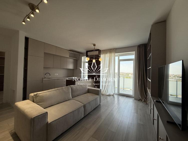 Apartament cu 2 camere semidecomandat, mobilat în Take Ionescu