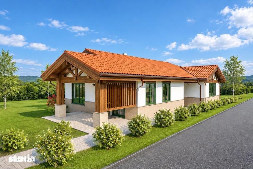 Casă cu 4 camere cu Teren 1050 Mp în Central