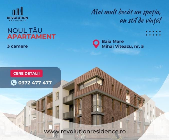 Apartament cu 3 camere decomandat în Orașul Vechi