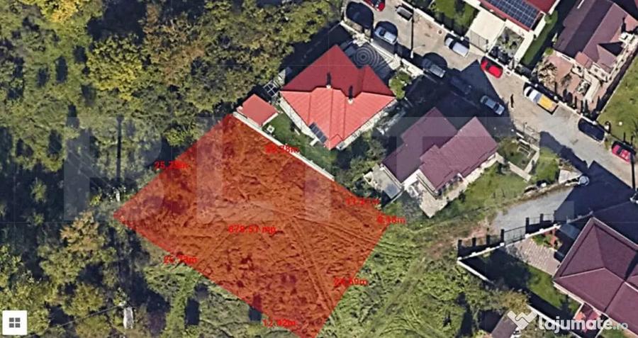 Teren de 933 mp, în Dâmbul Rotund