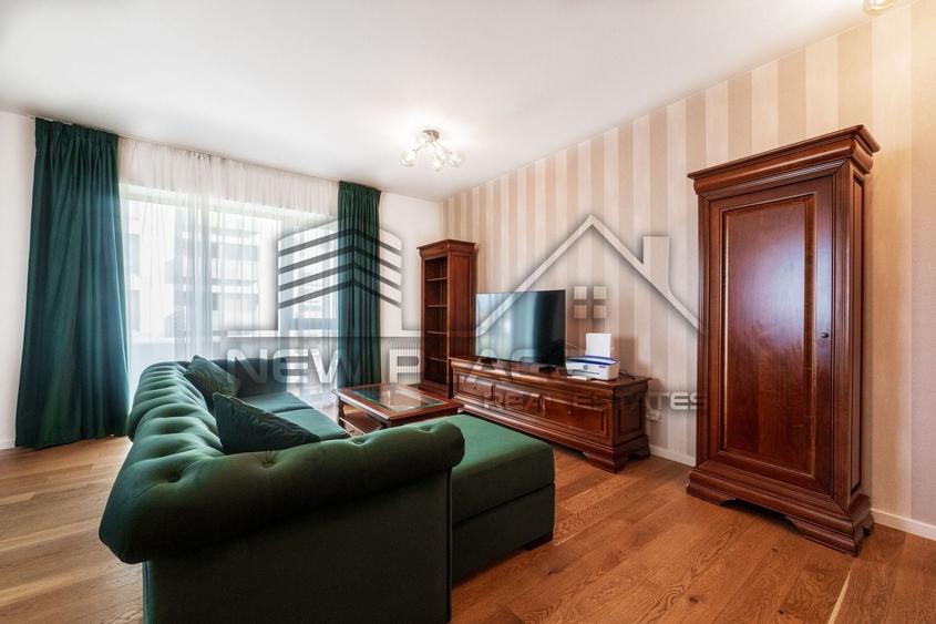 Apartament cu 2 camere decomandat, mobilat în Herăstrău