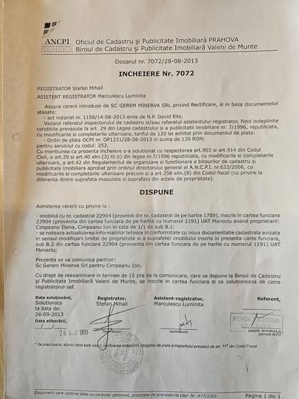 Teren de 633 mp, în Exterior Vest