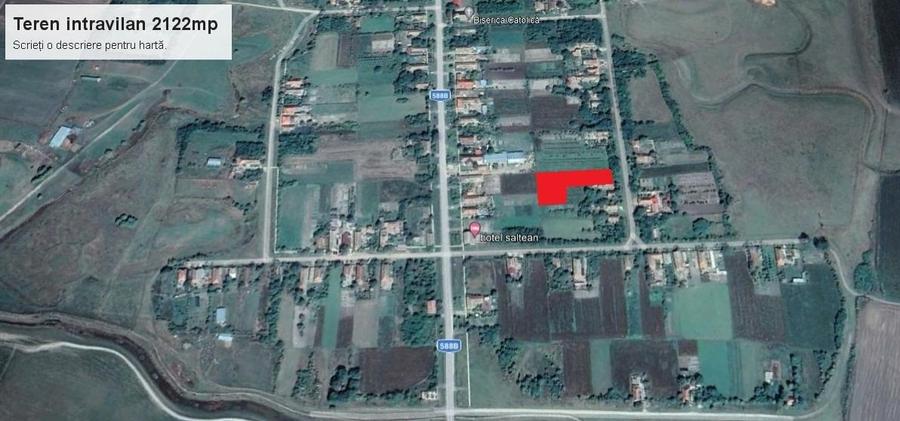 Teren Construcții intravilan de 2122 mp, în Percosova