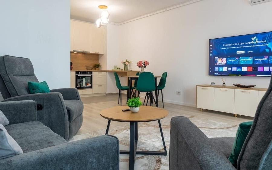 Apartament cu 2 camere decomandat, mobilat în Lipovei