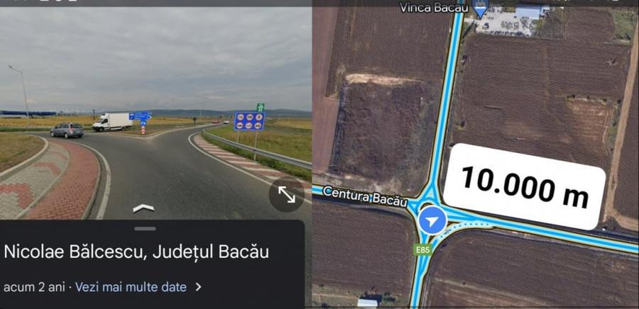Teren de 10000 mp, în Republicii