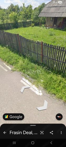 Teren de 1800 mp, în Frasin-Deal
