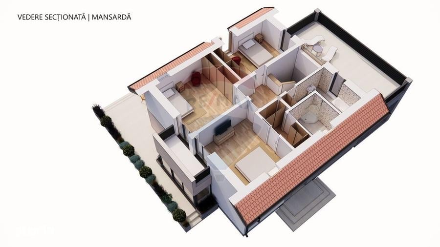 Casă cu 4 camere cu Teren 580 Mp în Stupinii Prejmerului