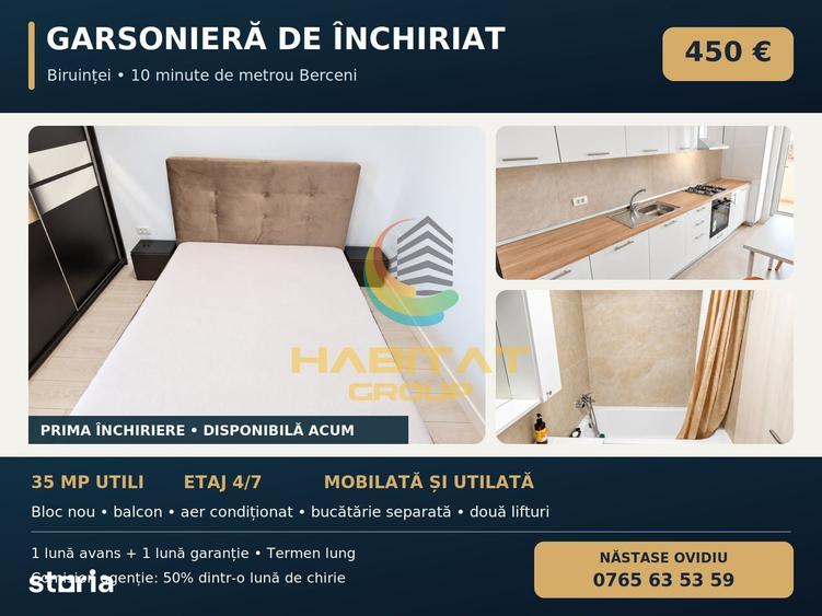 Garsonieră decomandată în Central