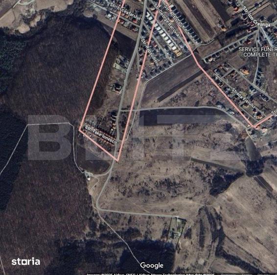 Teren de 9200 mp, în Chinteni