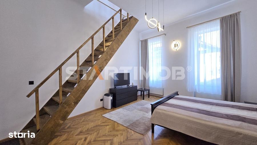 Studio mobilat Central Brasov cu parcare str Lunga - 4