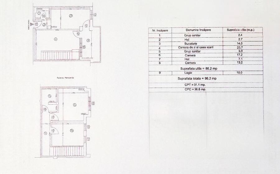 Apartament cu 3 camere decomandat în Calea Romanului