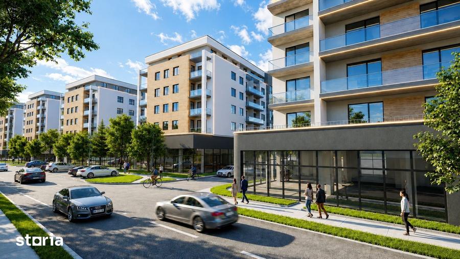 Apartament cu 3 camere în Republicii