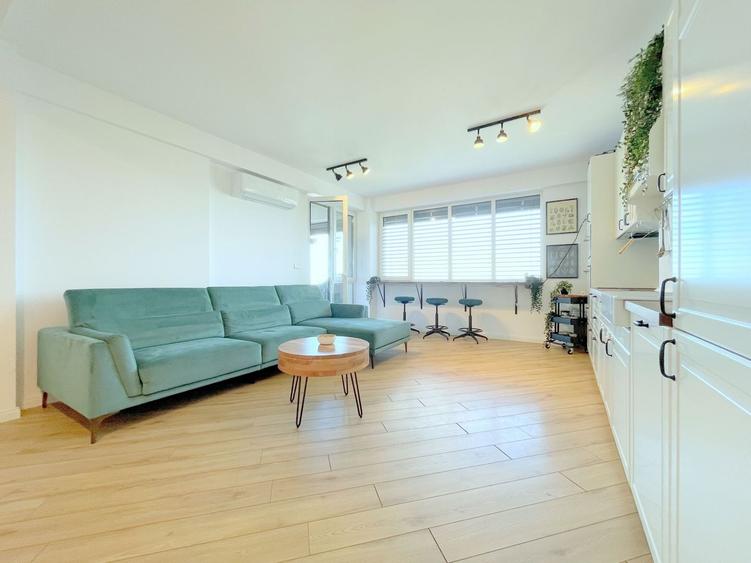 Apartament cu 3 camere decomandat, mobilat în Braytim