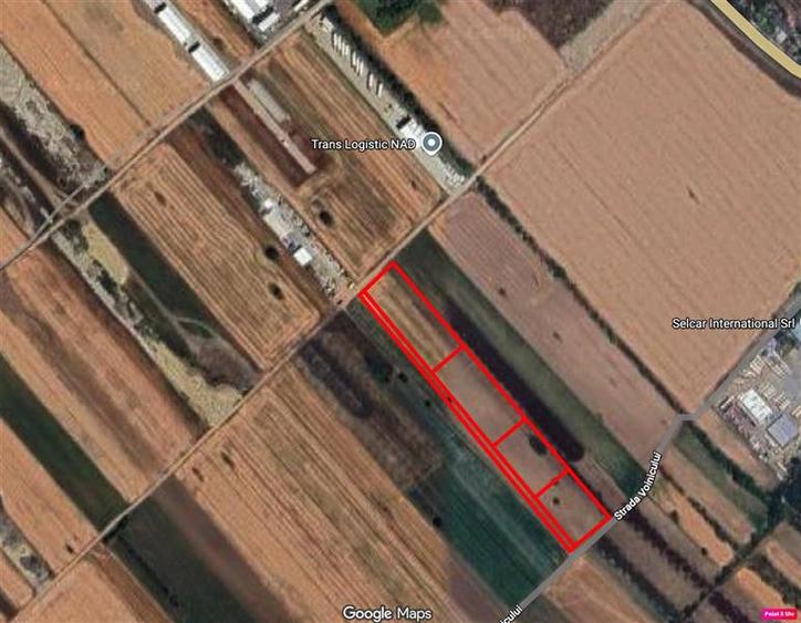 Teren Construcții intravilan de 4725 mp, în Central