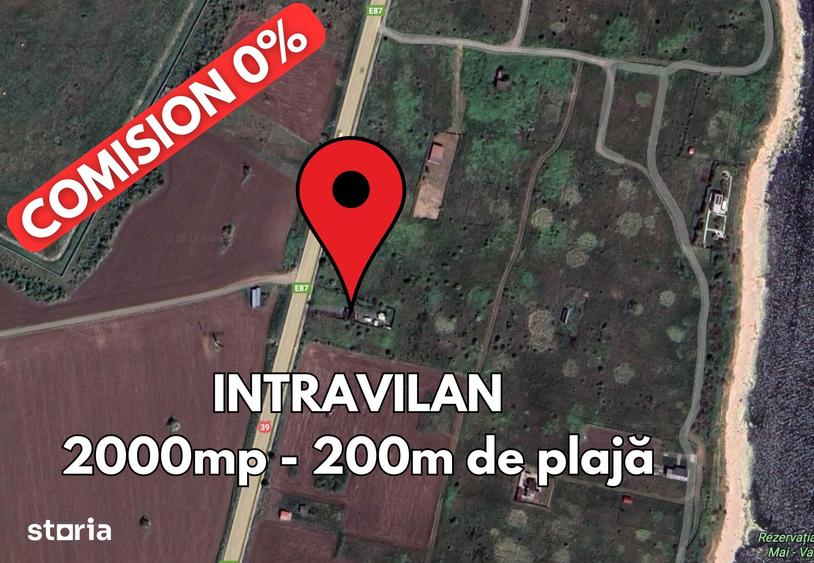 Teren de 2000 mp, în Limanu