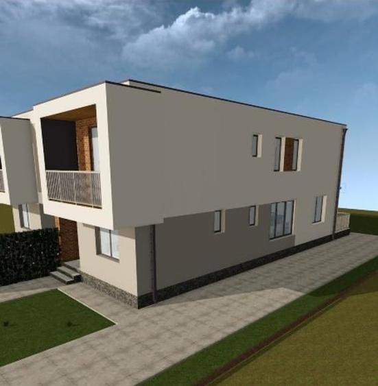 Duplex cu 5 camere cu Canalizare în Moșnița Nouă